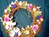 Pansies and Willow Buds