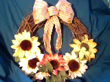 Sunflowers with Bow